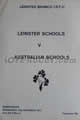 Leinster Schools Australia Schools 1977 memorabilia